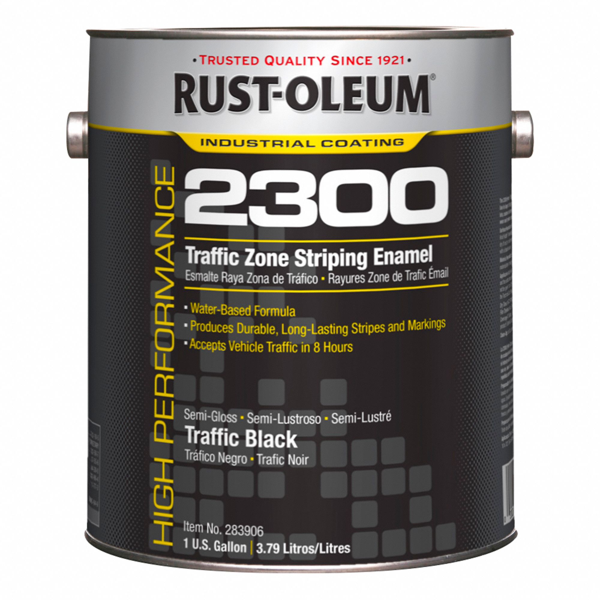 SPRAY PAINT,BLACK,1 GAL