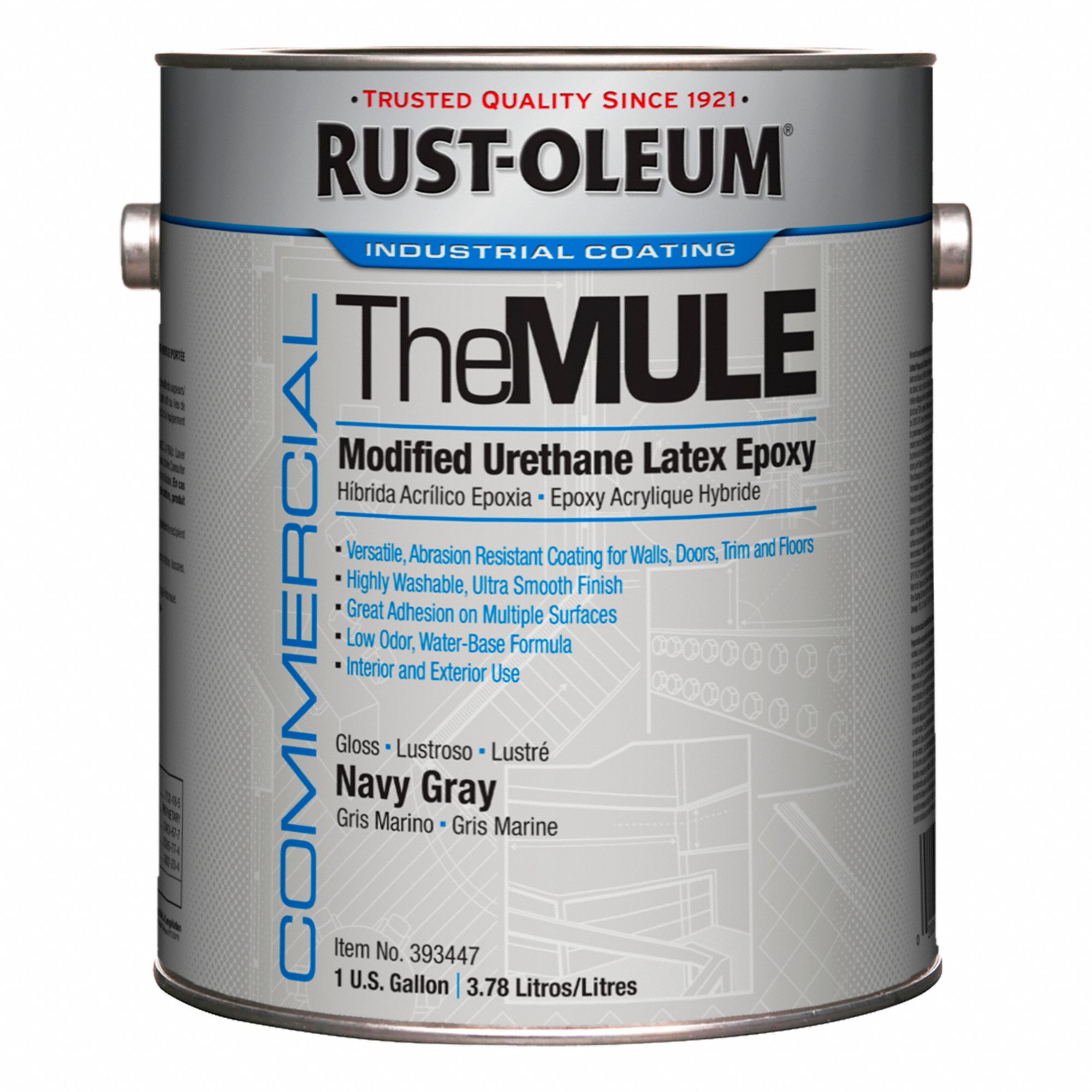 EPOXY COATING,NAVY,1 GAL