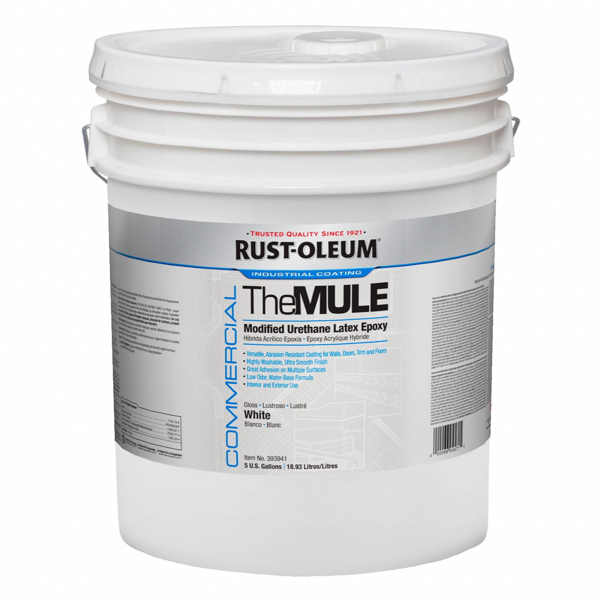 EPOXY COATING,WHITE,5 GAL