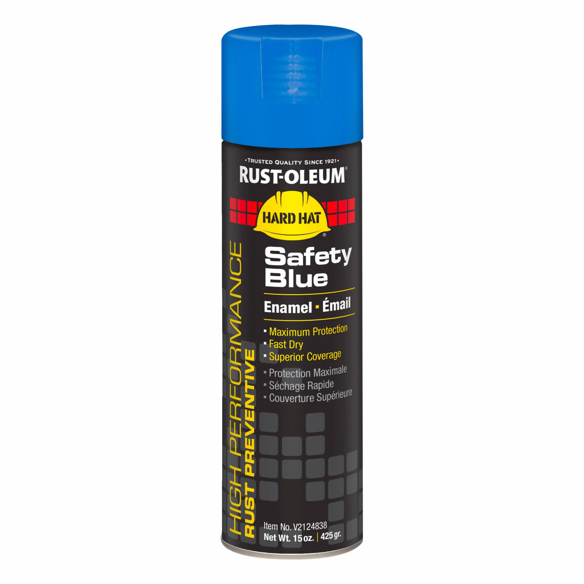 SPRAY PAINT,BLUE,HEAT RESISTANT,15 OZ