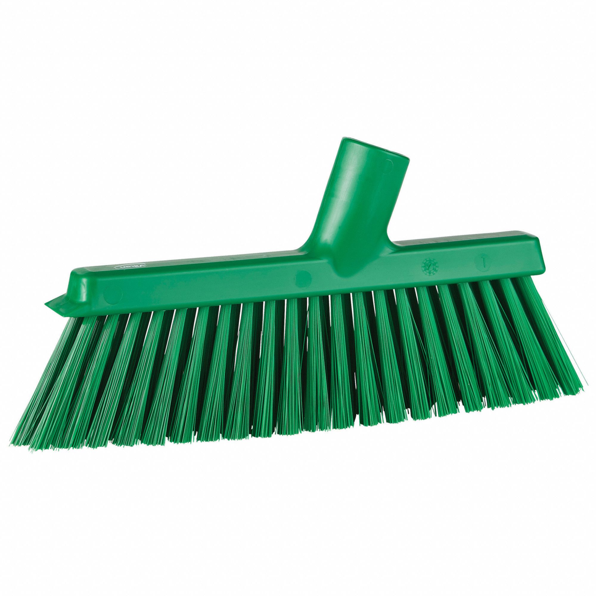 BROOM HEAD,THREADED,POLYESTER,GREEN