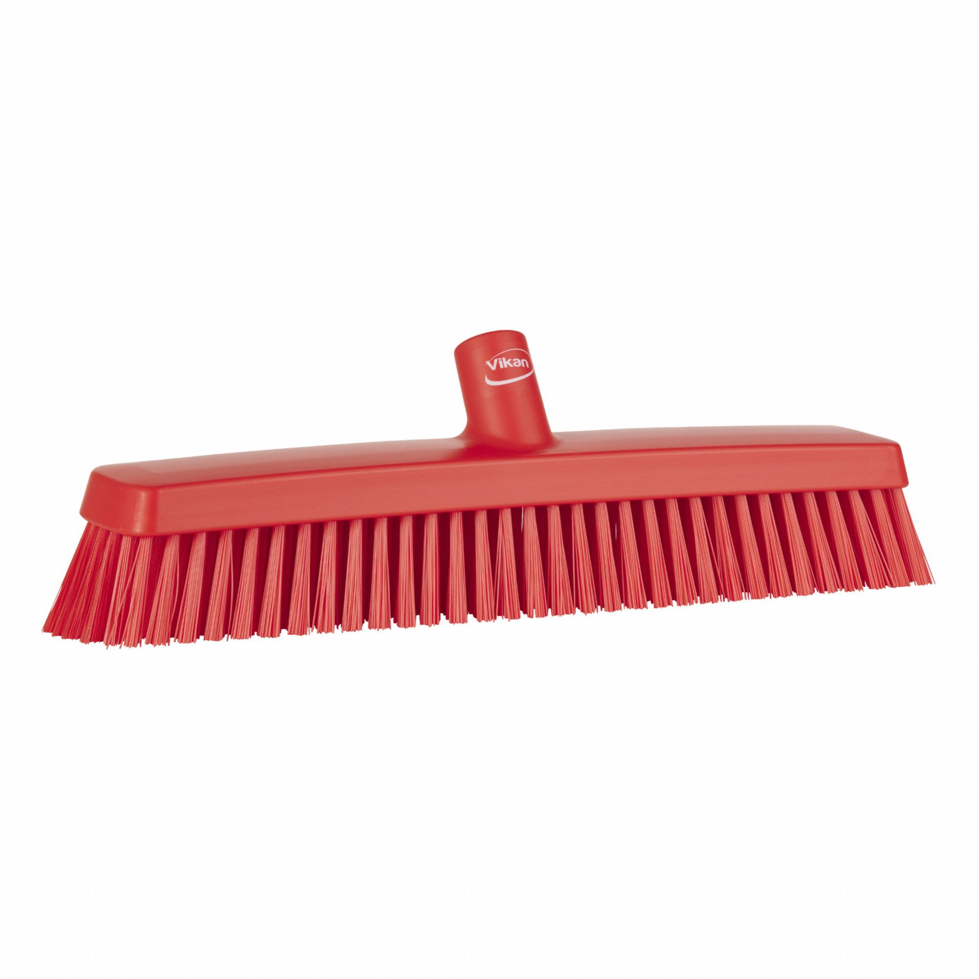 BROOM HEAD,POLYESTER,16 1/2 IN L,RED