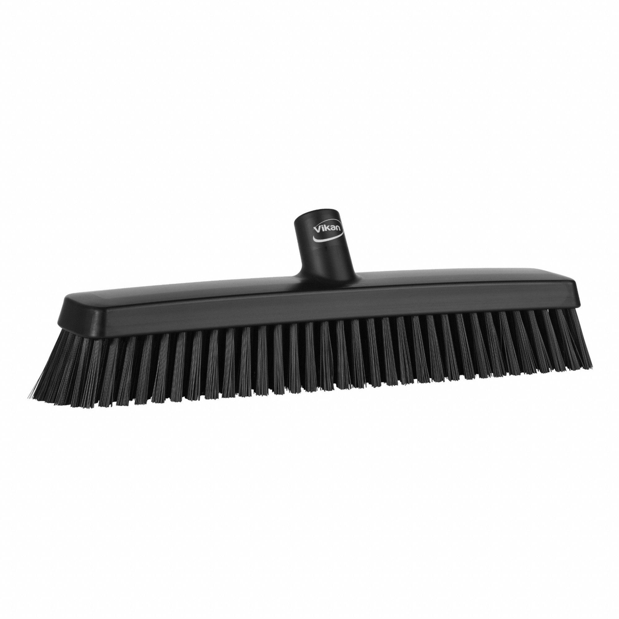 BROOM HEAD,POLYESTER,16 1/2 IN L,BLACK