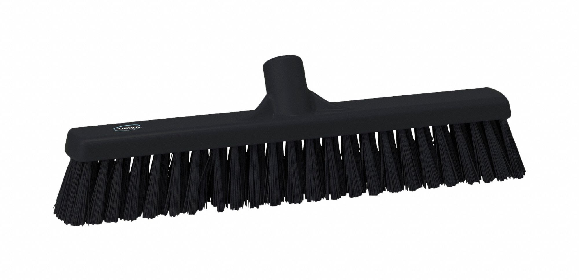 SMALL PARTICLE PUSH BROOM,BLACK,16