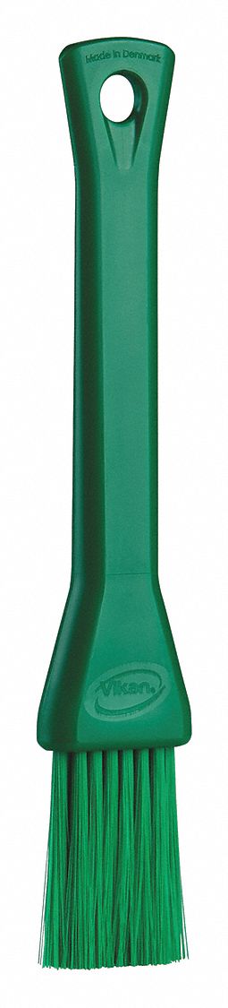 PASTRY DETAIL BRUSH, SOFT BRISTLES, 195 X 30 MM, GREEN, POLYPROLENE/POLYESTER