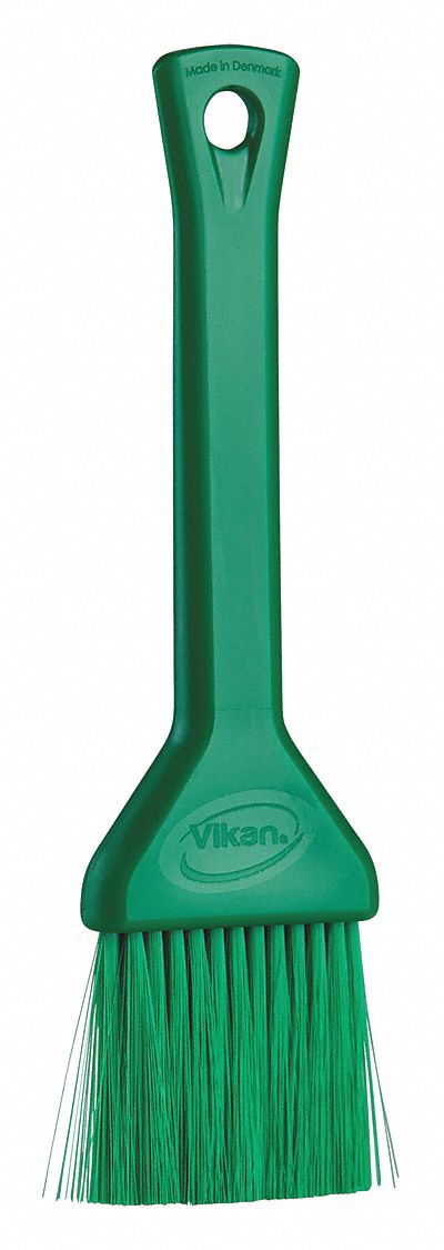 PASTRY DETAIL BRUSH, SOFT BRISTLES, 195 X 50 MM, GREEN, POLYPROLENE/POLYESTER