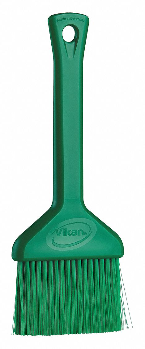 PASTRY DETAIL BRUSH, SOFT BRISTLES, 195 X 80 MM, GREEN, POLYPROLENE/POLYESTER