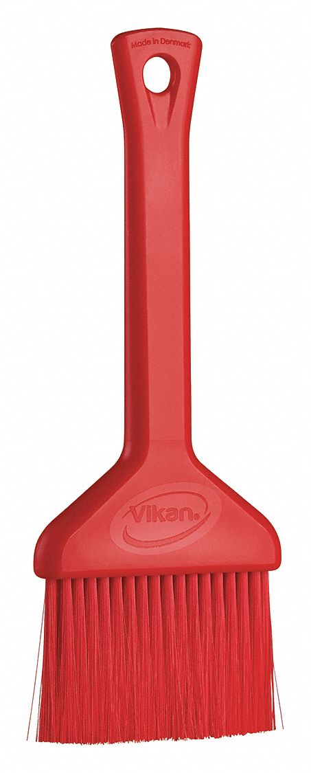 PASTRY DETAIL BRUSH, SOFT BRISTLES, 195 X 80 MM, RED, POLYPROLENE/POLYESTER