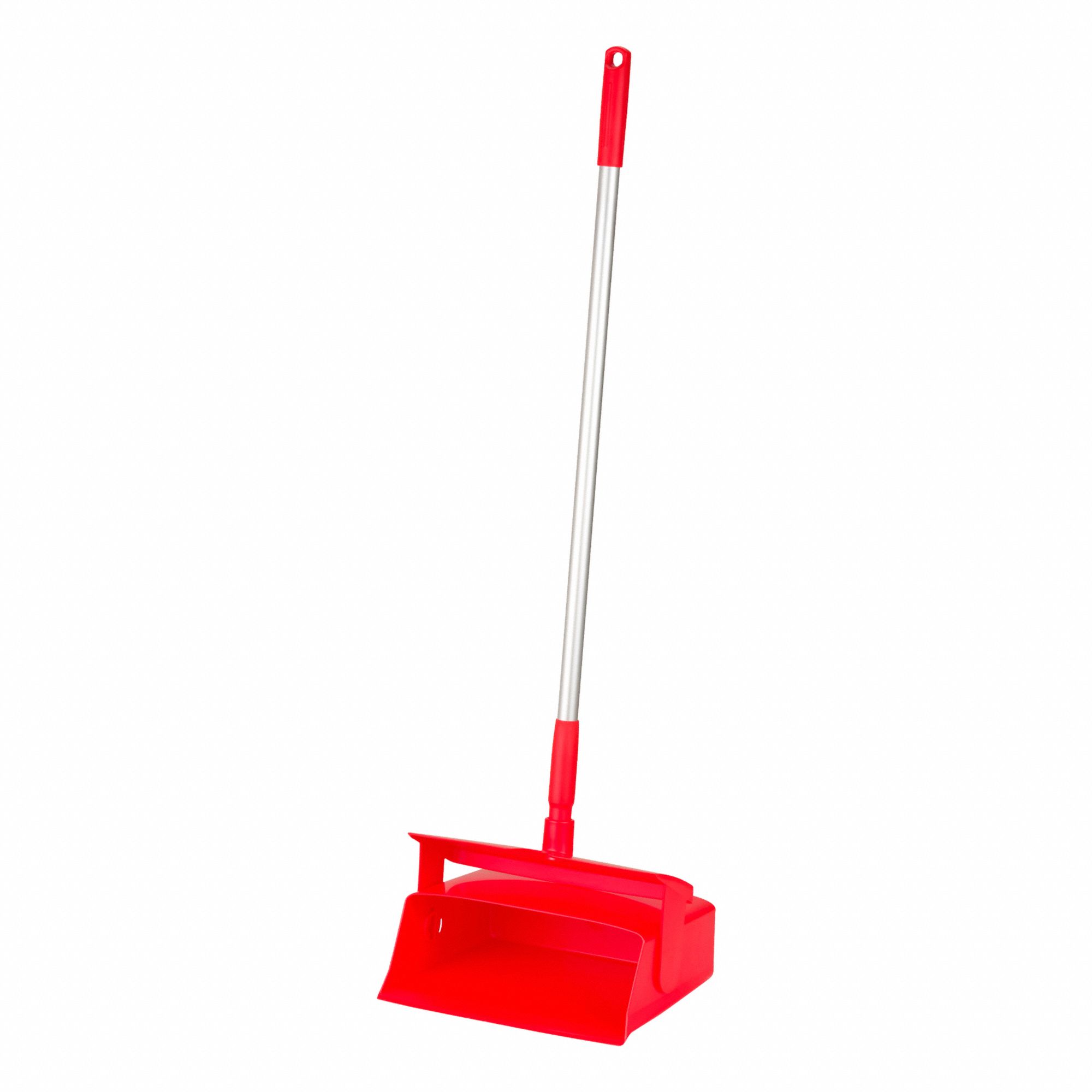 Compact Lobby Dustpan,11.6 IN,Red