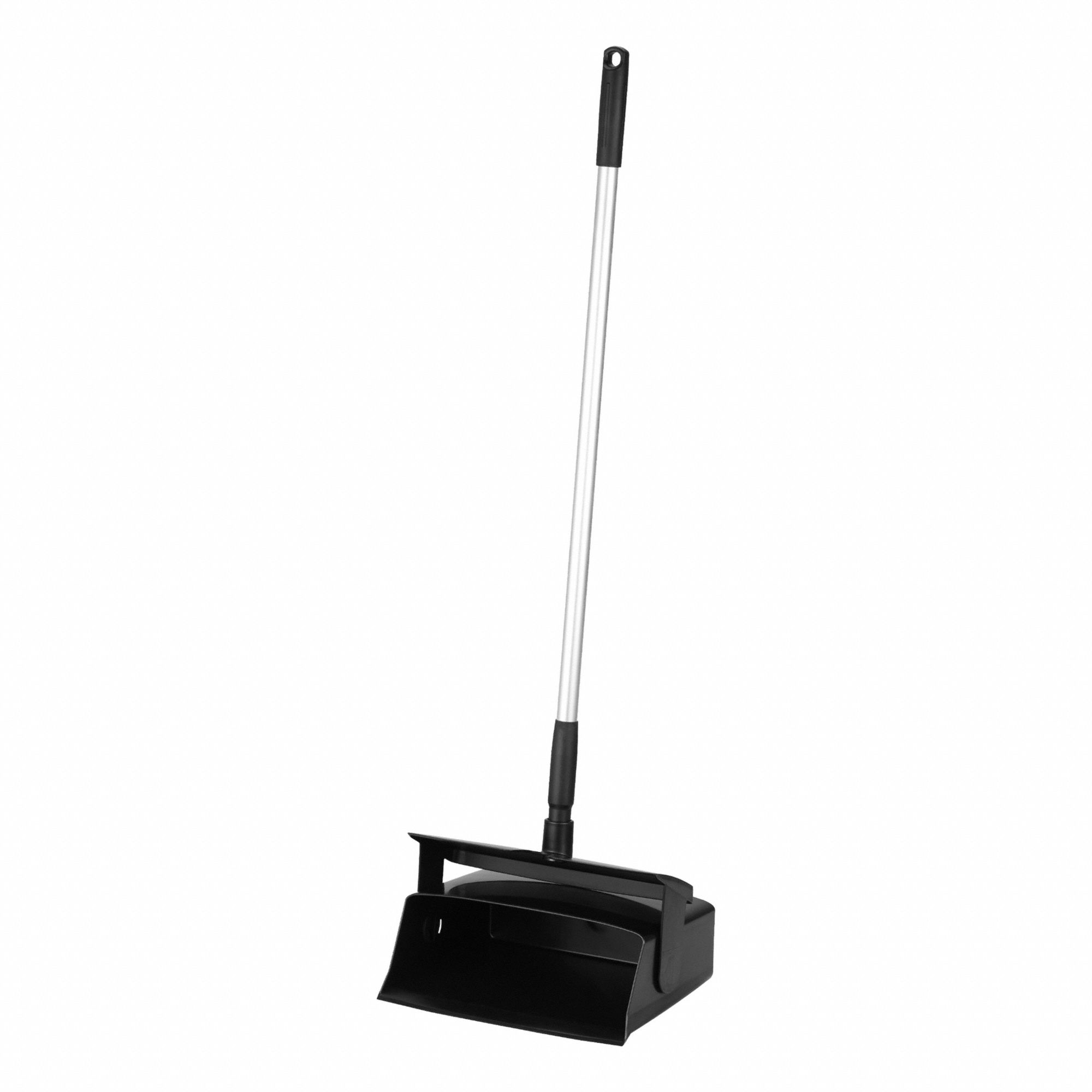 Compact Lobby Dustpan,11.6 IN,Black