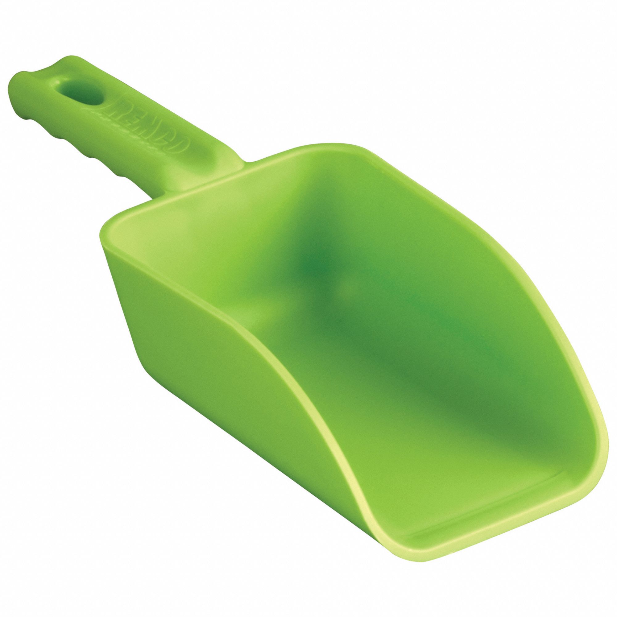 MINI HAND SCOOP, CAP 16 OZ, TEMP -22 TO -176 ° F, LIME, 10 1/4 X 3 1/2 X 2 1/4 IN, PP