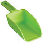 SMALL HAND SCOOP, CAP 32 OZ, TEMP -22 TO -176 ° F, LIME, 11 1/2 X 5 X 2 3/4 IN, PP