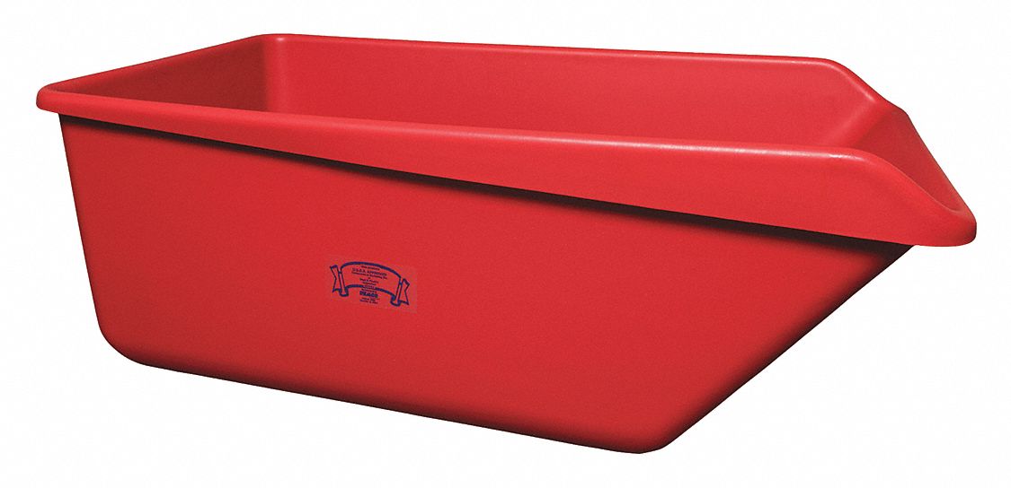 VIKAN BAC BASCULABLE,ROUGE,POLYETHYLN,20-1/2PO - 12853 - RMC69054 ...