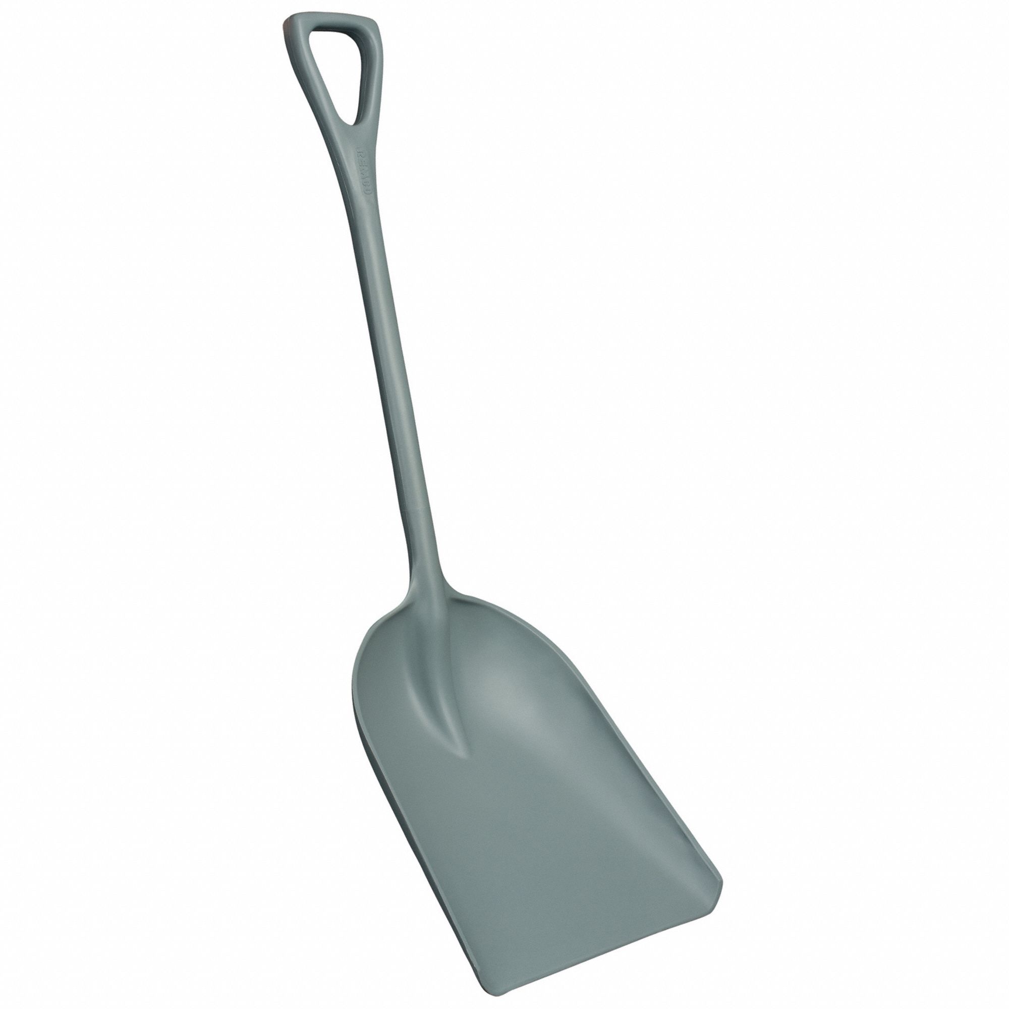 HYGIENIC SHOVEL, SCOOP, GREY, 17 X 14 IN BLADE, POLYPROPYLENE