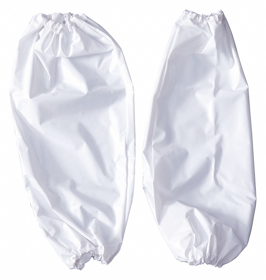 PROTECTIVE SLEEVES, REUSABLE, WHITE, 18 IN L, 6 MIL, ETHER-BASED POLYURETHANE