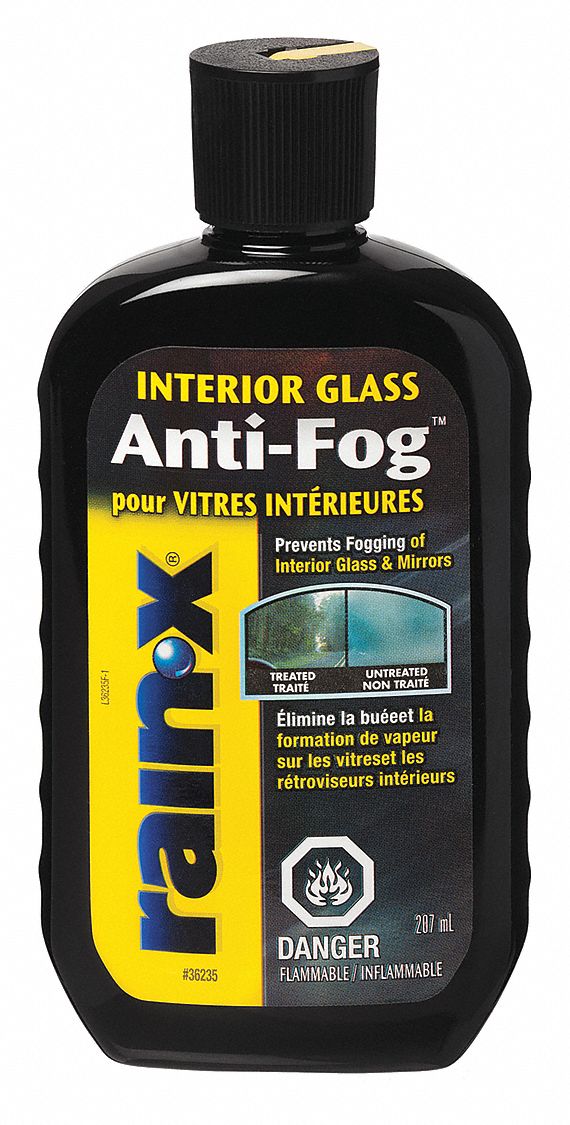 rain 207ml treatment grainger fog anti bottle clear glass close gage fennell hardware