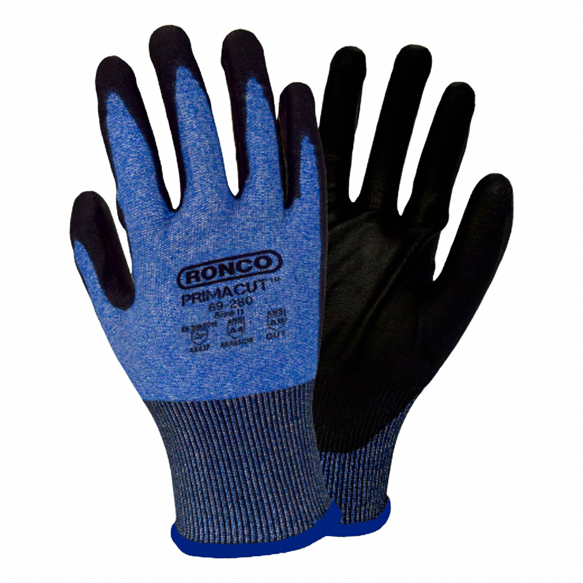 GLOVES,PU COATED A6,2XL,PR