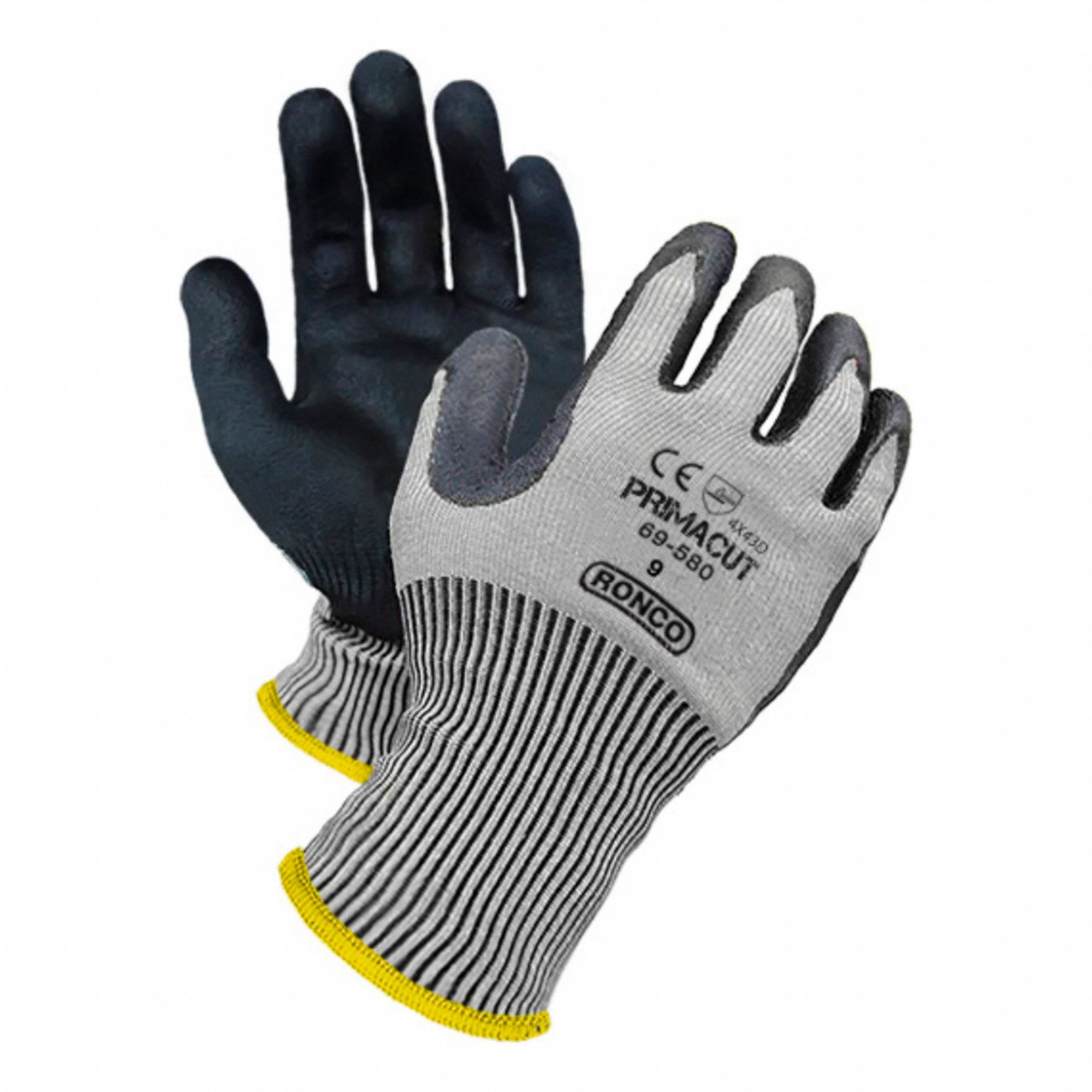 GLOVES,PU COATED,HPPE CUT 5,X-LARGE,PR