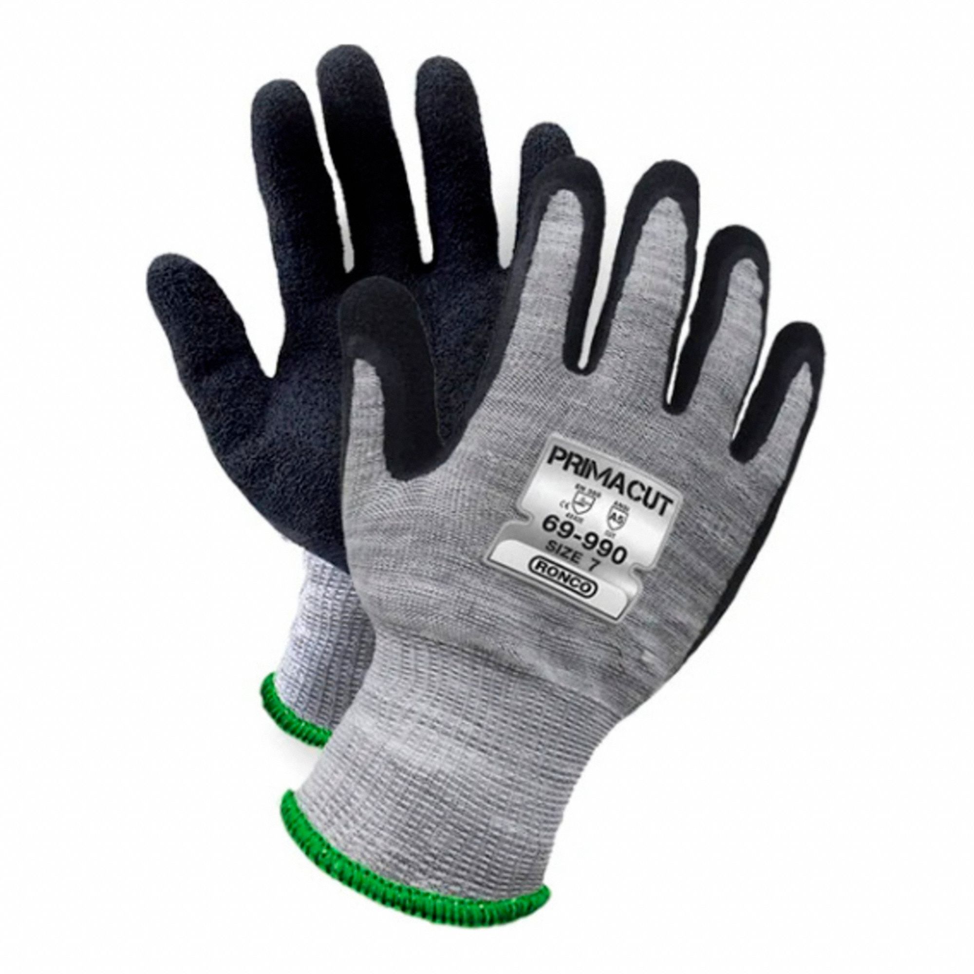 GLOVES,LATEX PALM COATED,ANSI A5 CUT,PR