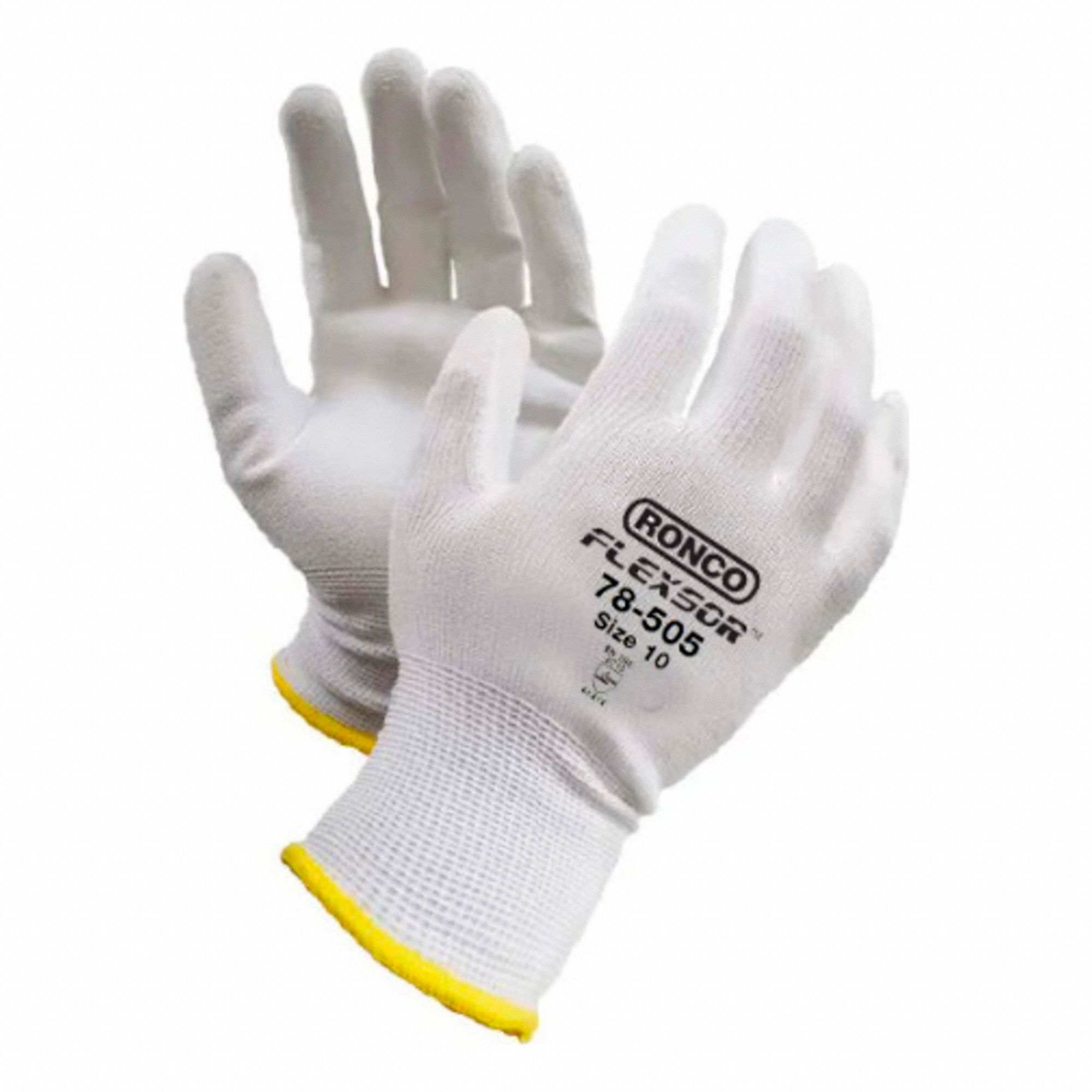 GLOVE,WHITE,HIGH DEXTERITY,L,PR