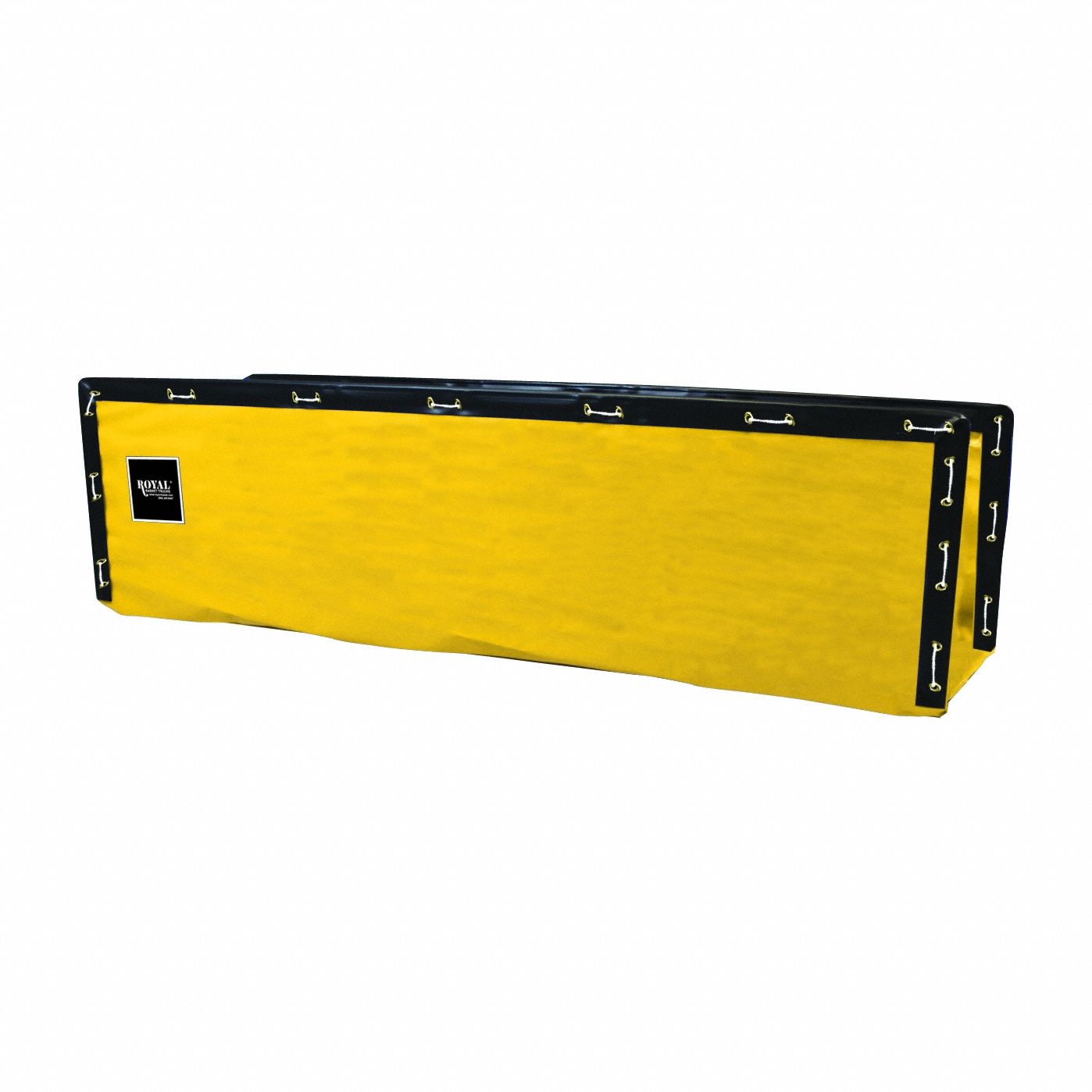Replacement Liner: Vinyl Liner, Yellow, 85 in Overall Lg, 24 in Overall Wd
