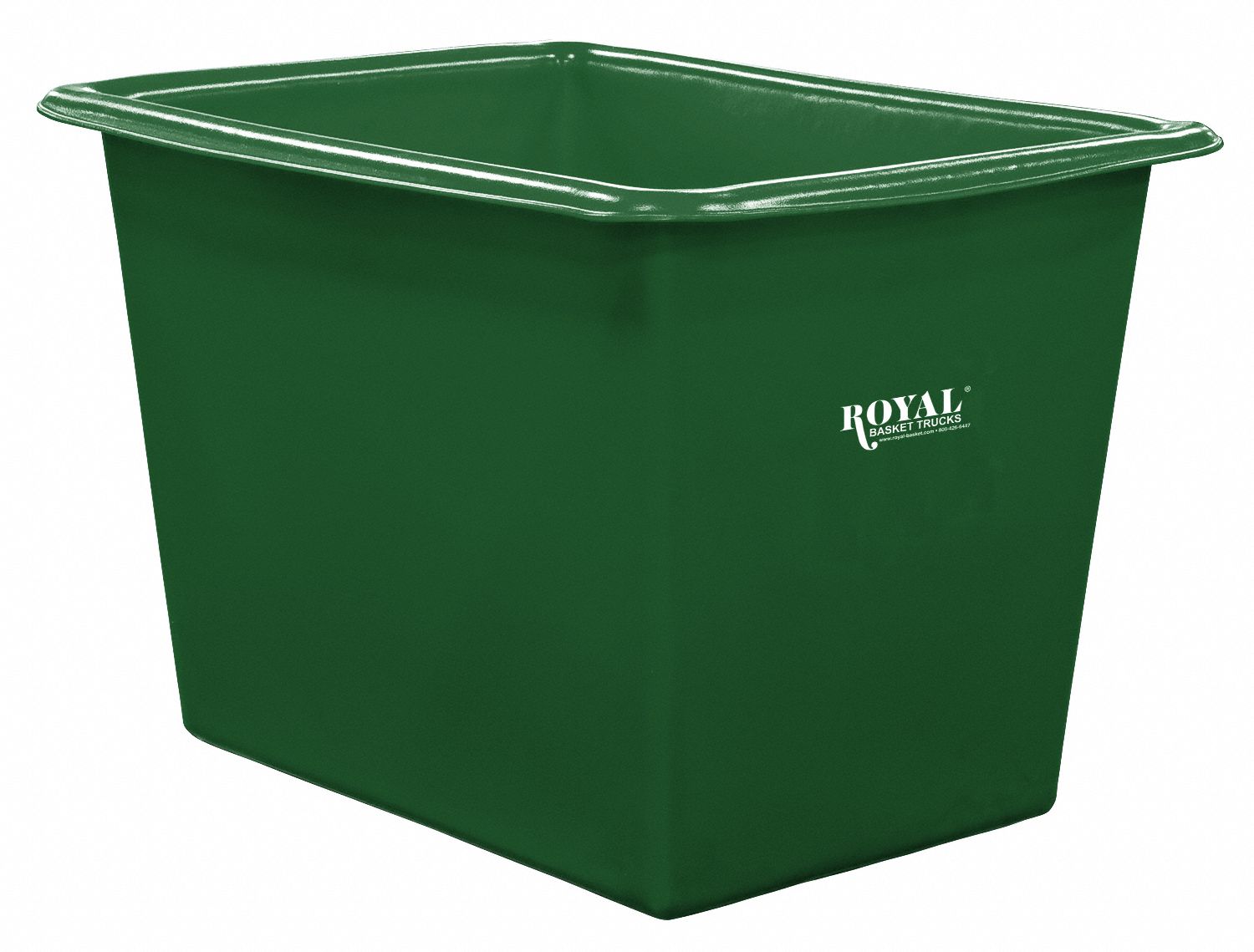 Poly Liner: Polyethylene Liner, Green, 10 bu Truck Capacity, 40 in Overall Lg