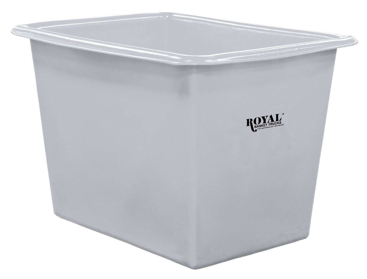 Poly Liner: Polyethylene Liner, White, 10 bu Truck Capacity, 40 in Overall Lg