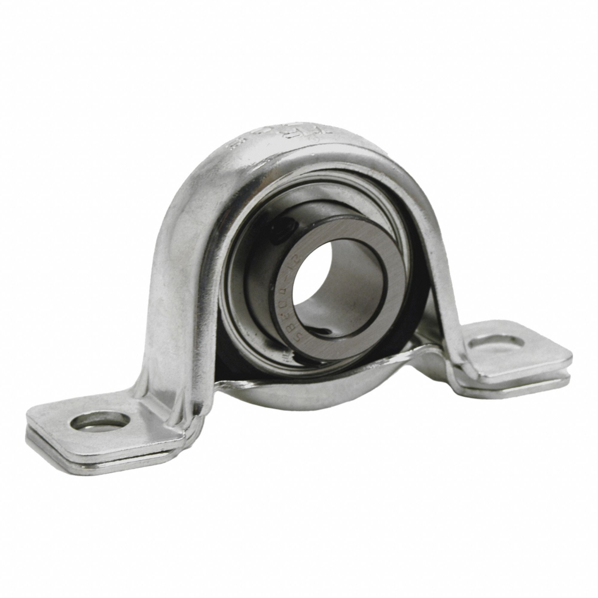 Pillow Block Bearing: 1 3/16 in Bore, Steel, Set Screws, 1 9/16 in Shaft Ht, 6, 490 RPM