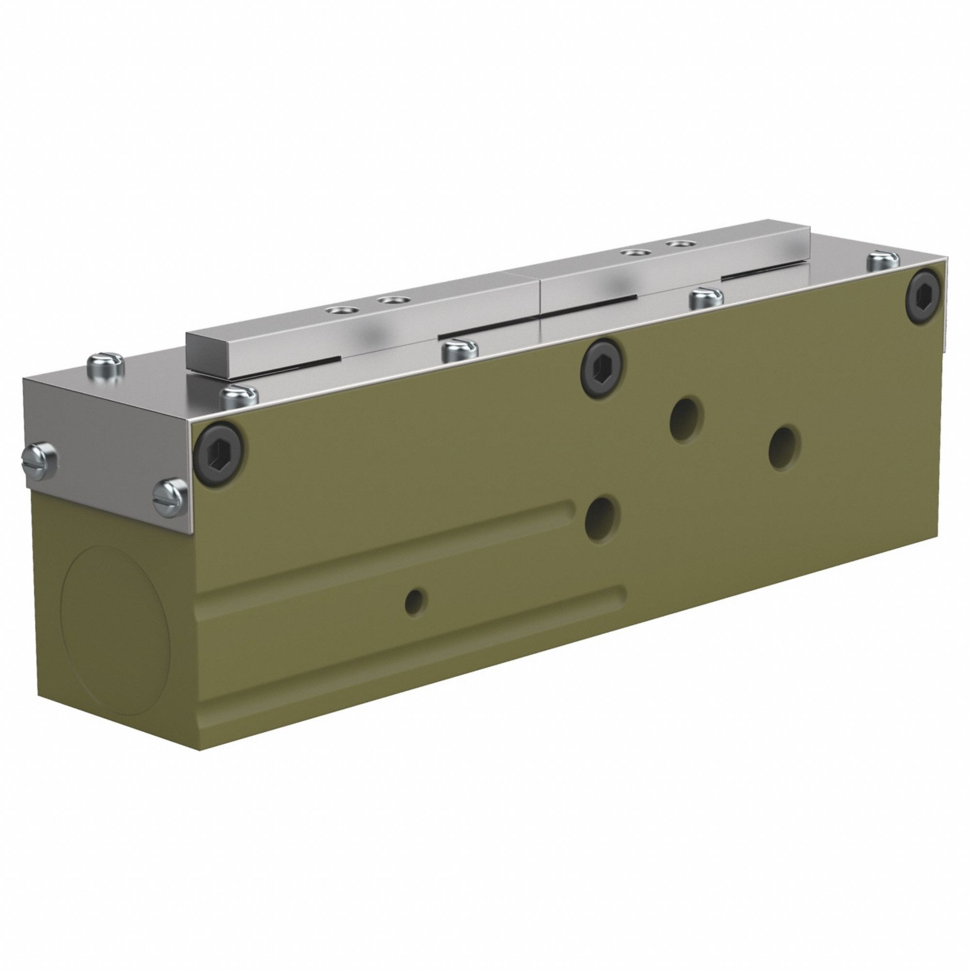 Parallel Gripper: 1 in Stroke Lg, 5 psi to 100 psi, 100 psi Max Op Pressure, 5 psi Min Op Pressure