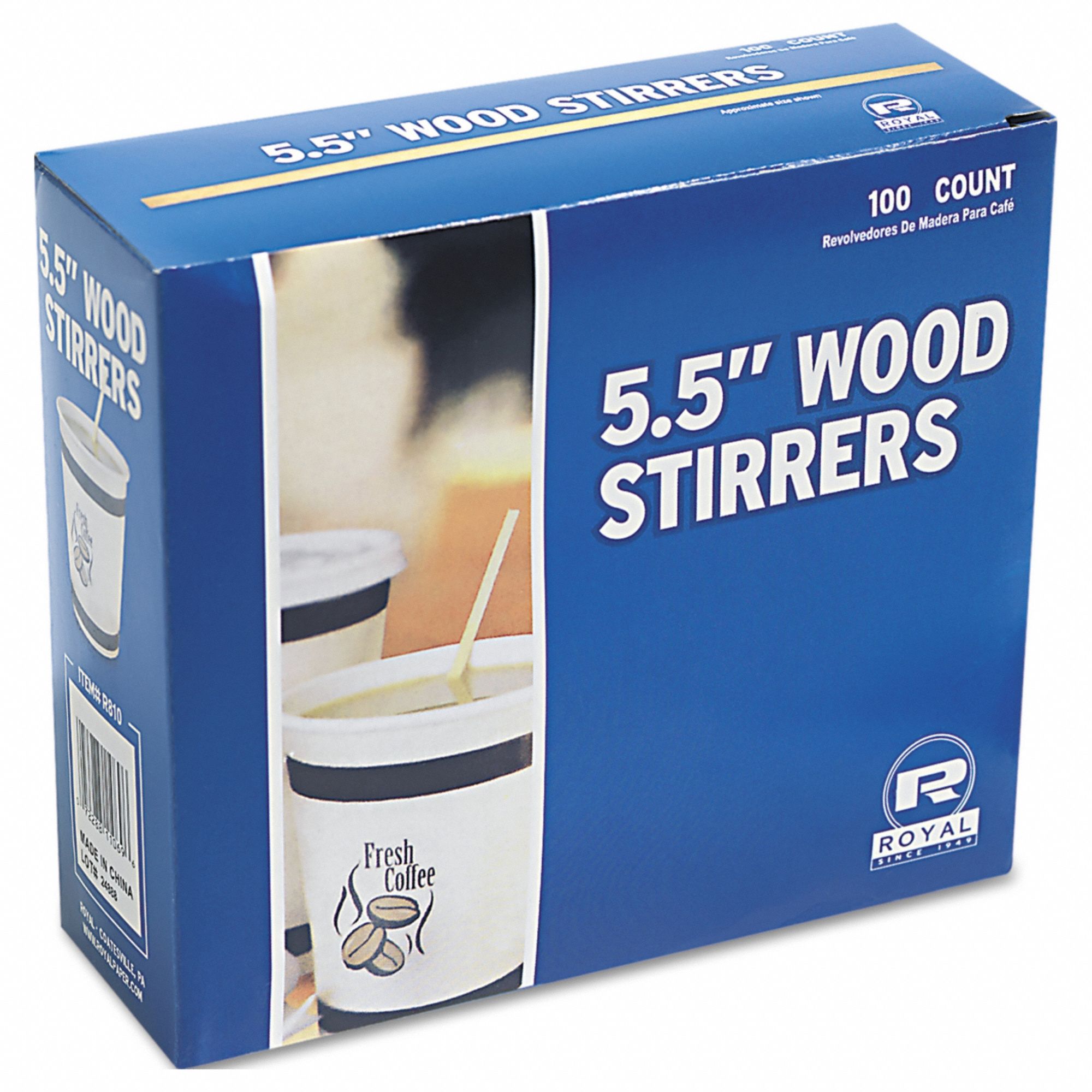 Wood Coffe Stirrers 5.5 PK10000