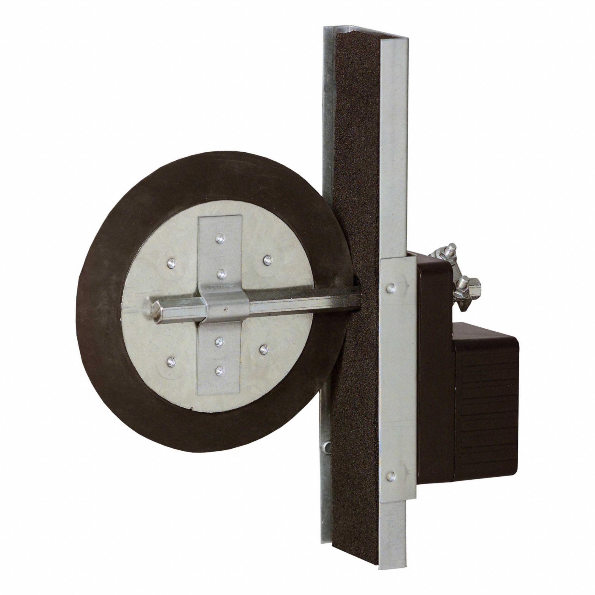 Round Motorized Damper Retrofit Dia 6 In
