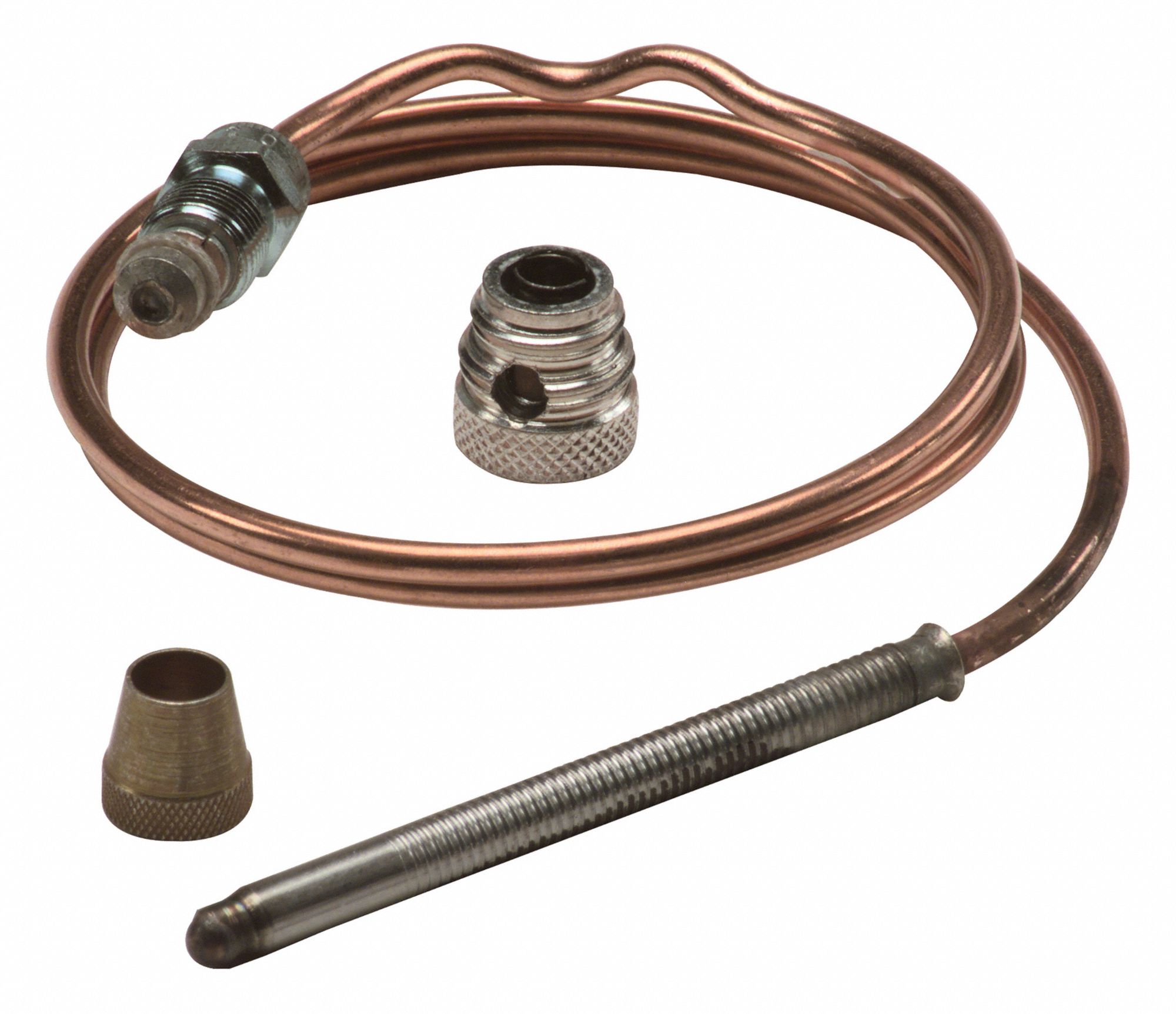 THERMOCOUPLE, 72 IN CABLE L, ⅜ IN PROBE DIA, 2 IN PROBE L, COAXIAL, UNIVERSAL, 25 TO 30MV