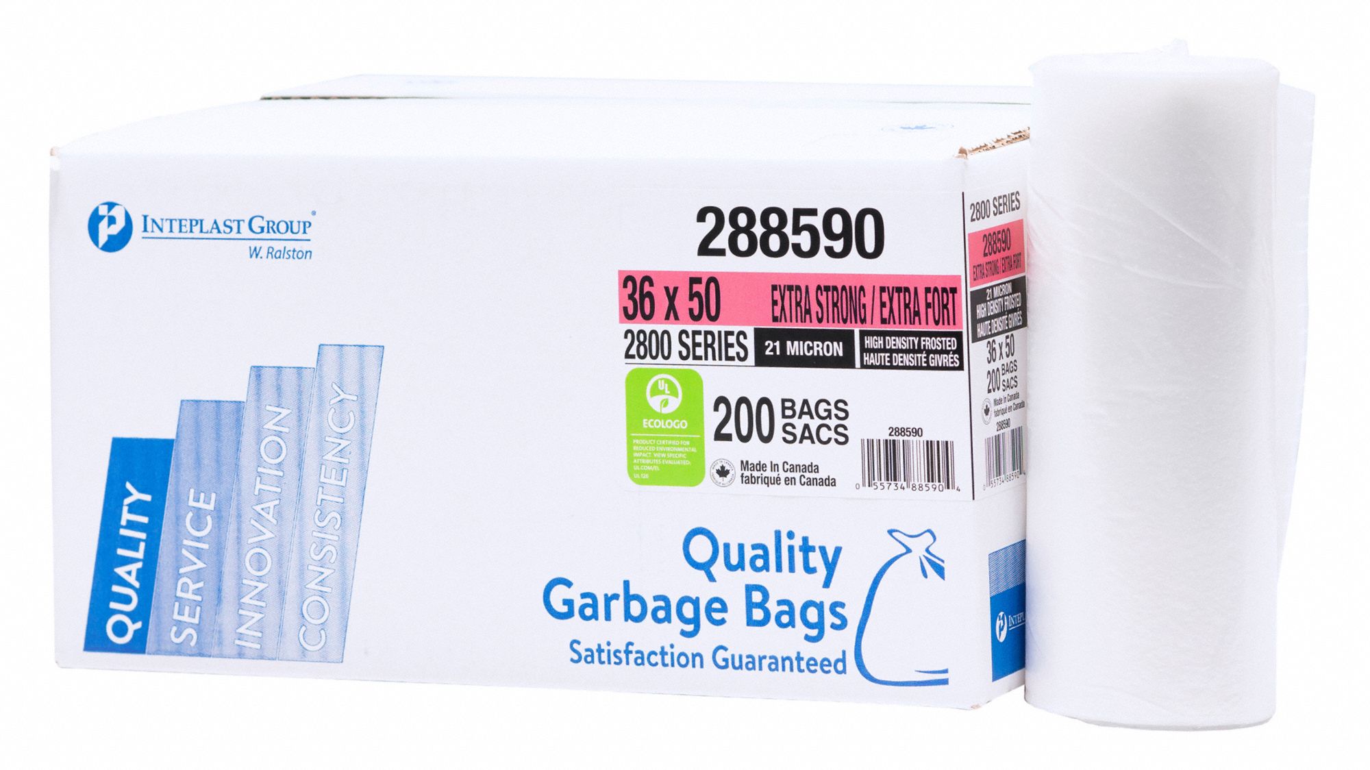 BAG HI DE RL BLK STRG 36X50 250/CA