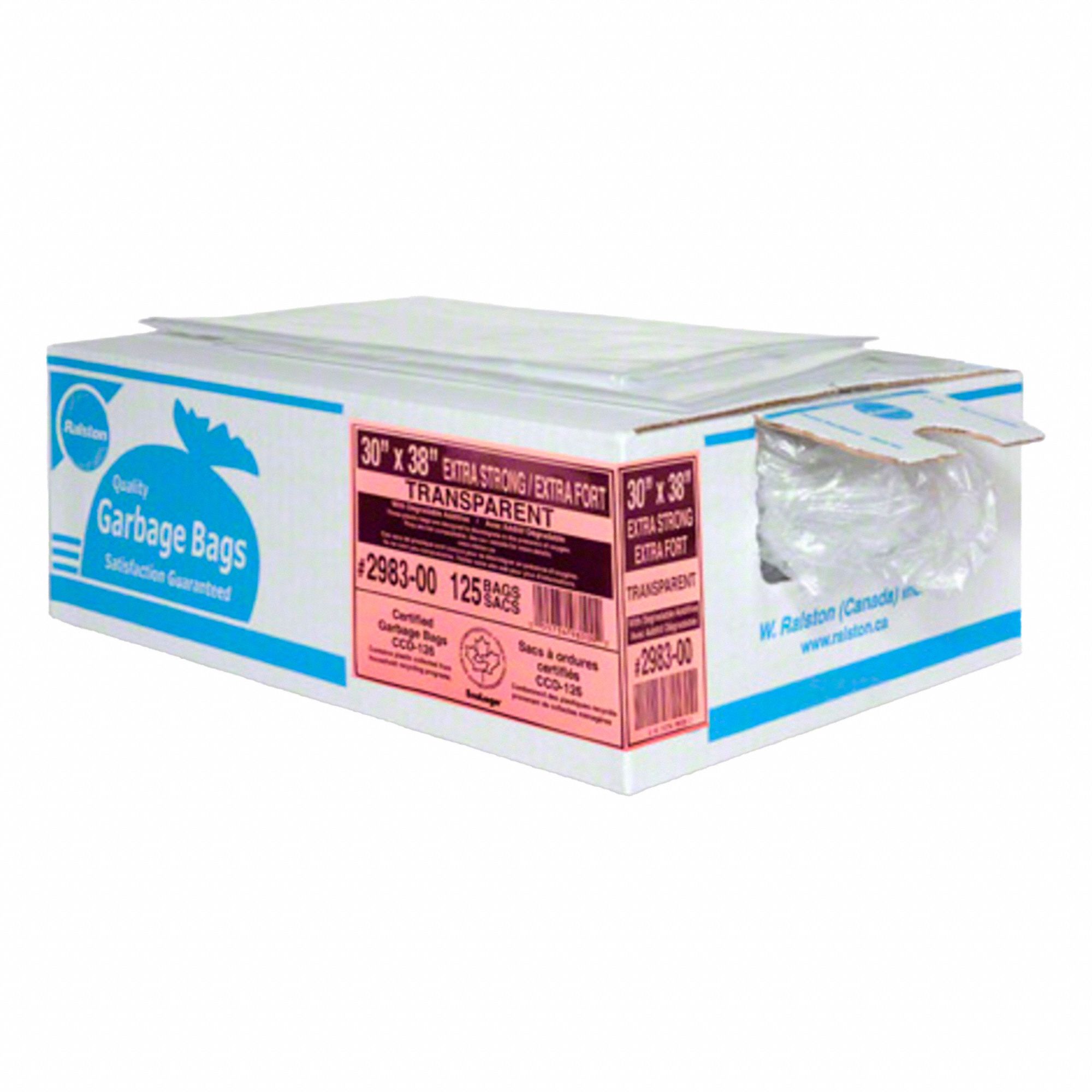 BAG ULTRA CLEAR XSTRG 30X38 125/CA