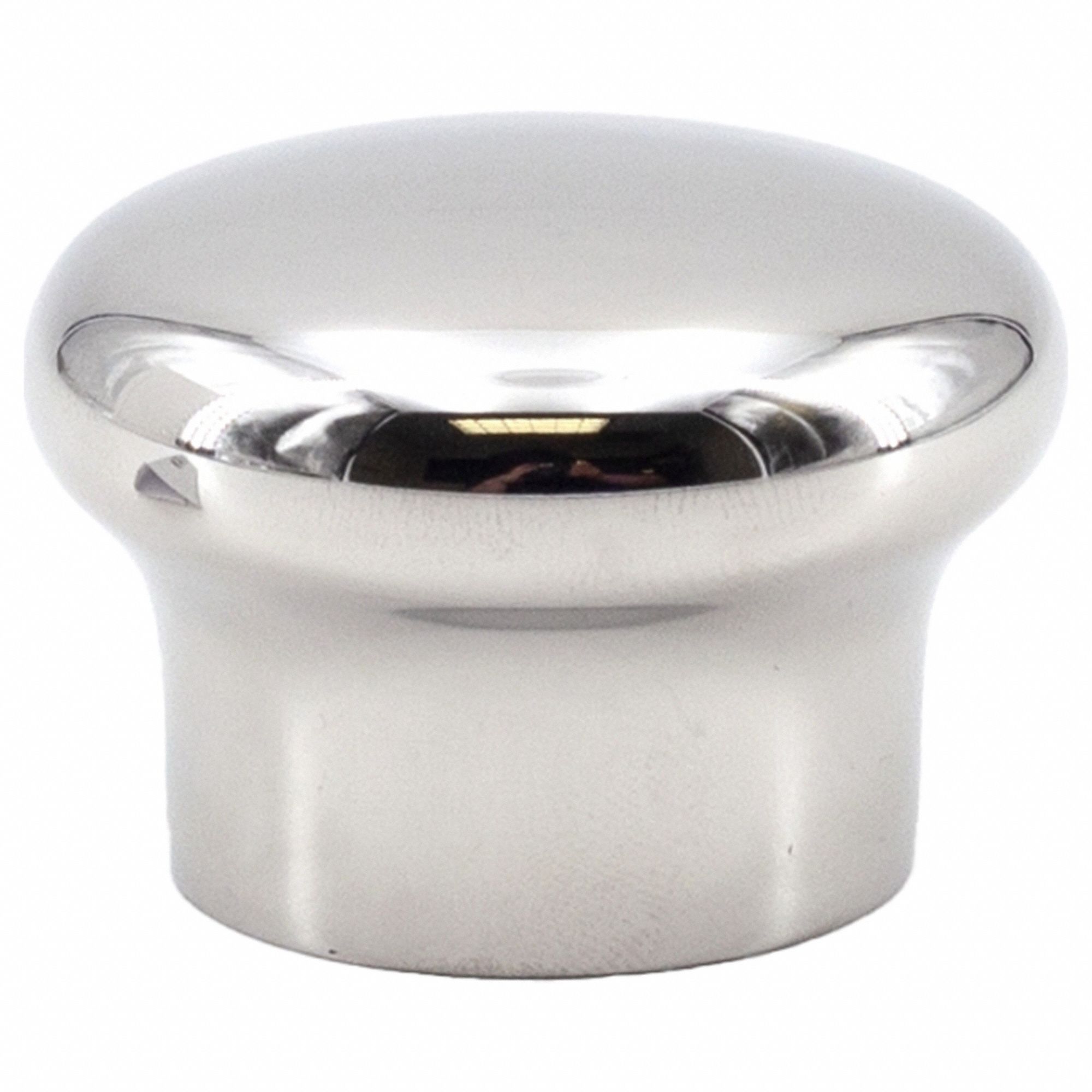 Cabinet Knob 1 31/32 in Dia Mirror