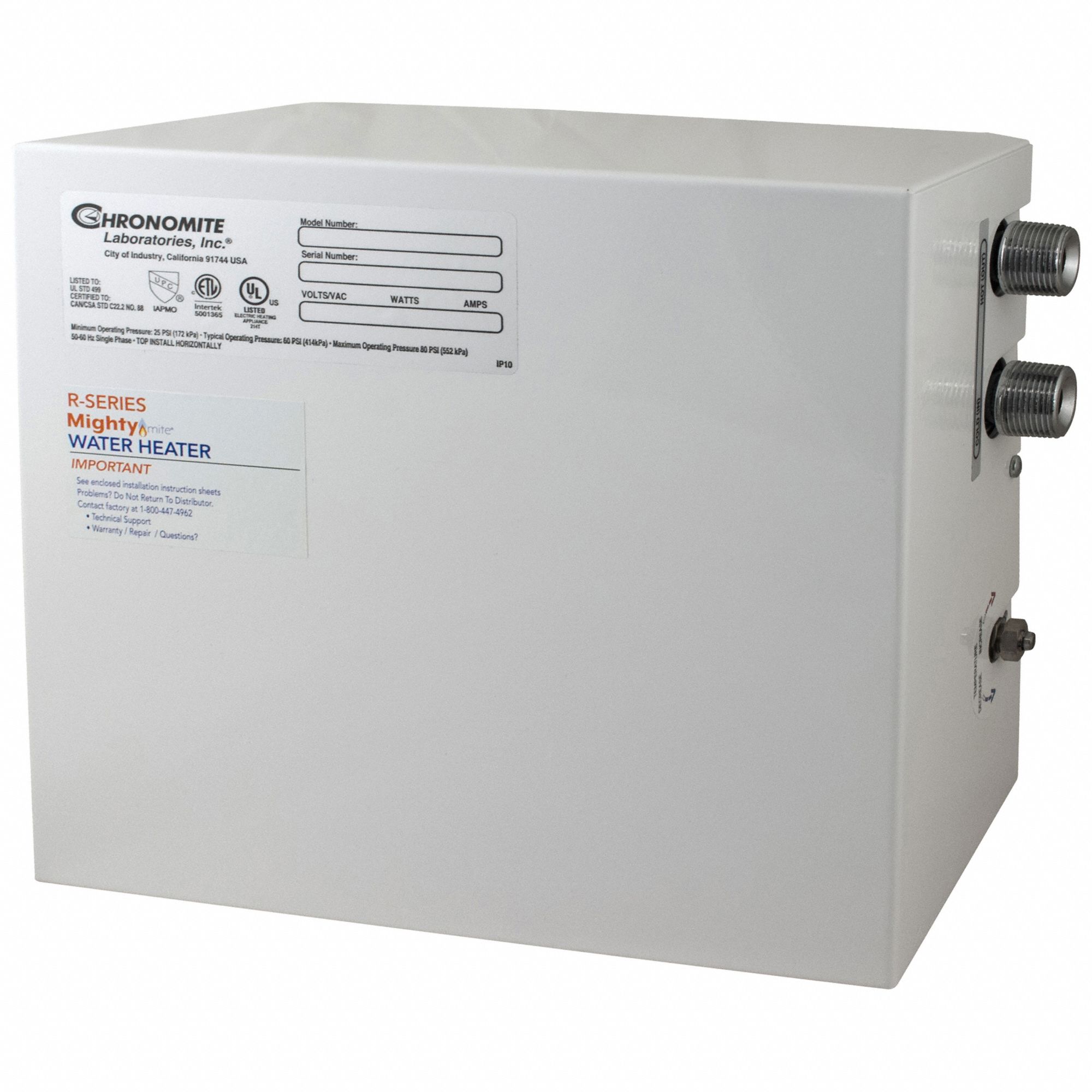 Grainger Electric Tankless Water Heater