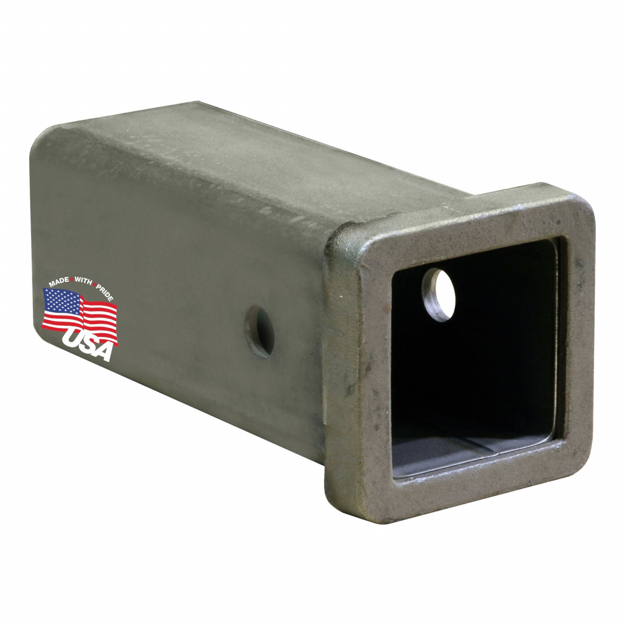 Receiver Tube: 2 1/2 in Compatible Hitch Size, 6 in Overall Lg, 2 1/2 in Overall Wd