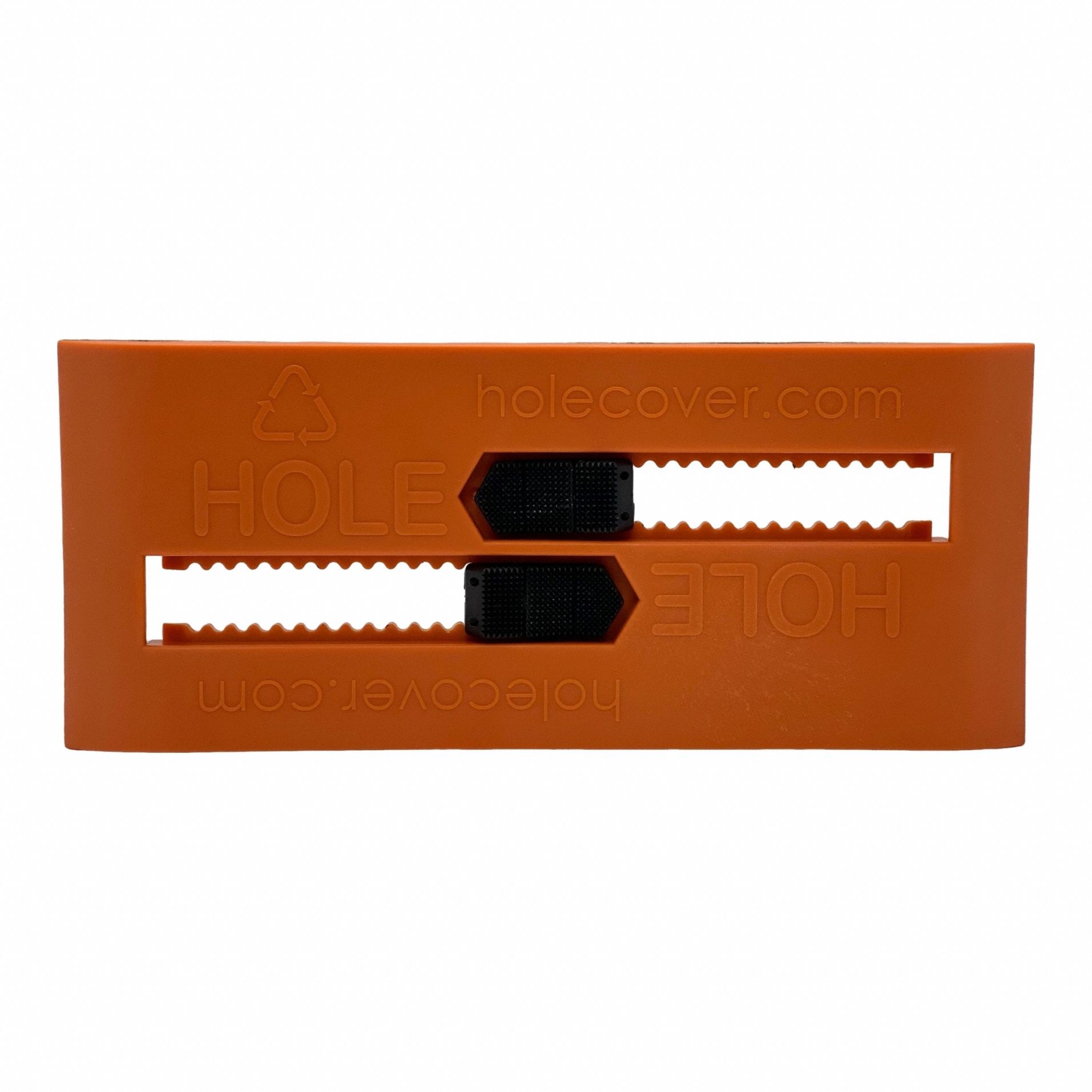 Hole Cover: 875 lb Wt Capacity, For 4 in Max Hole Wd, Orange, 8.25 in Lg, Rectangle, 20 PK