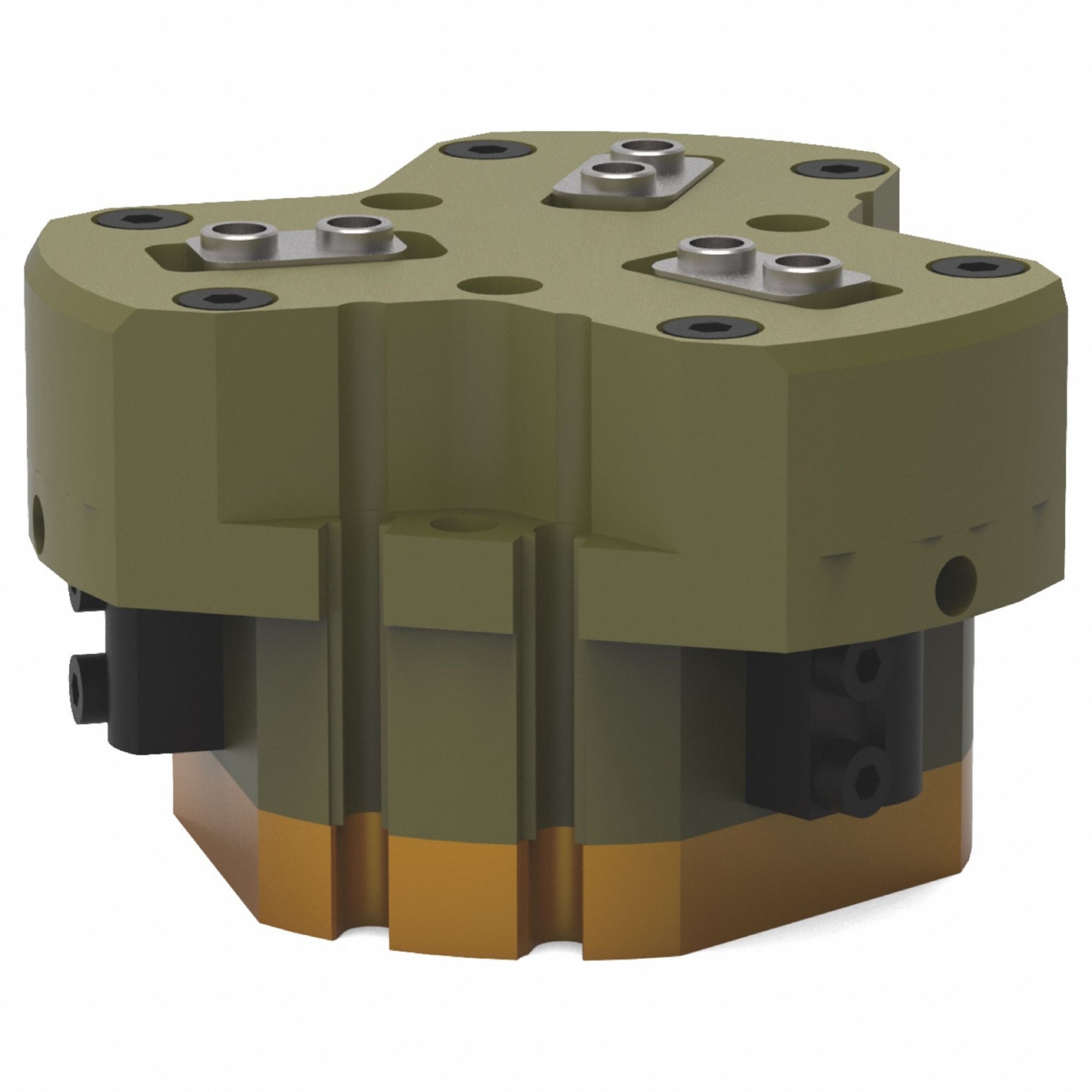 Parallel Jaw Gripper: 12 mm Stroke Lg, 29 psi to 100 psi, 100 psi Max Op Pressure, 49 mm Overall Lg