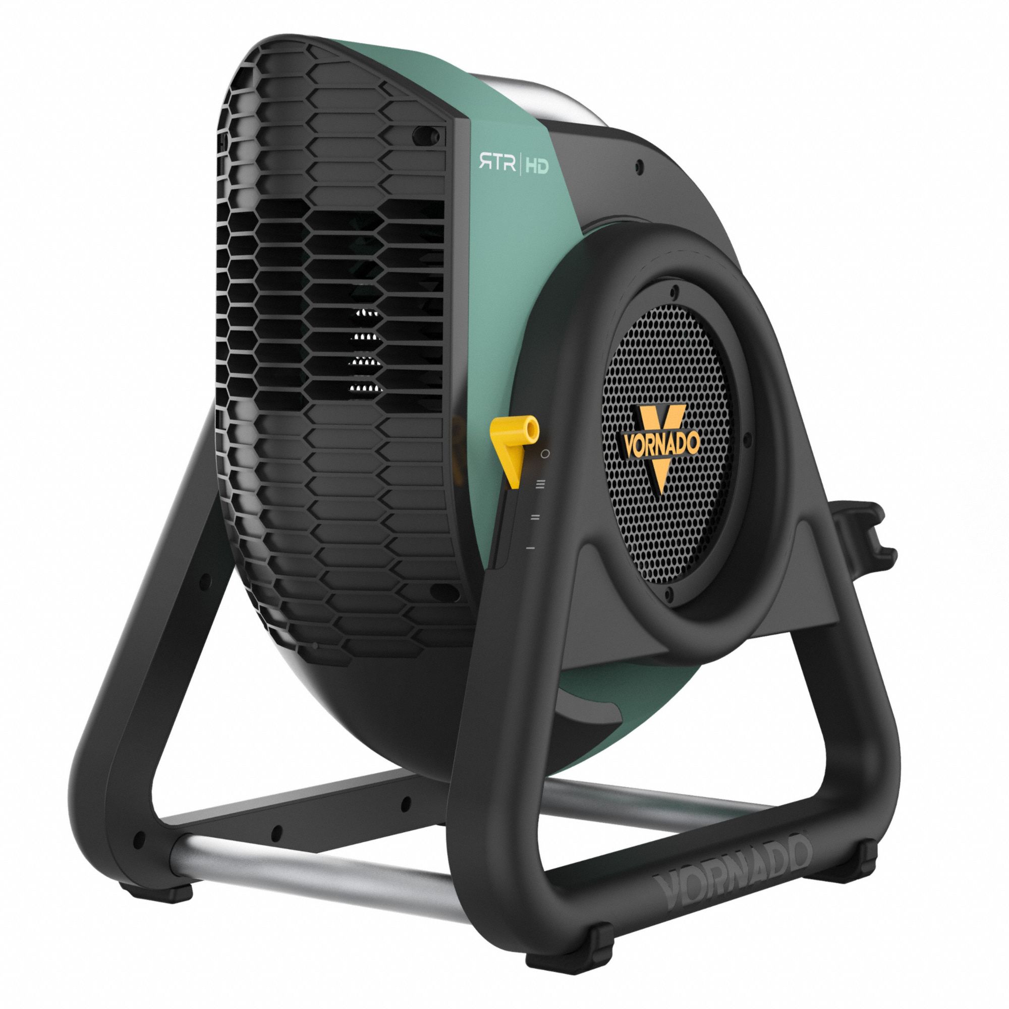 Circulating Fan: 7 9/16 in Blade Dia, Non-Oscillating, 3 Speeds, 15 7/16 in Ht, Single Phase