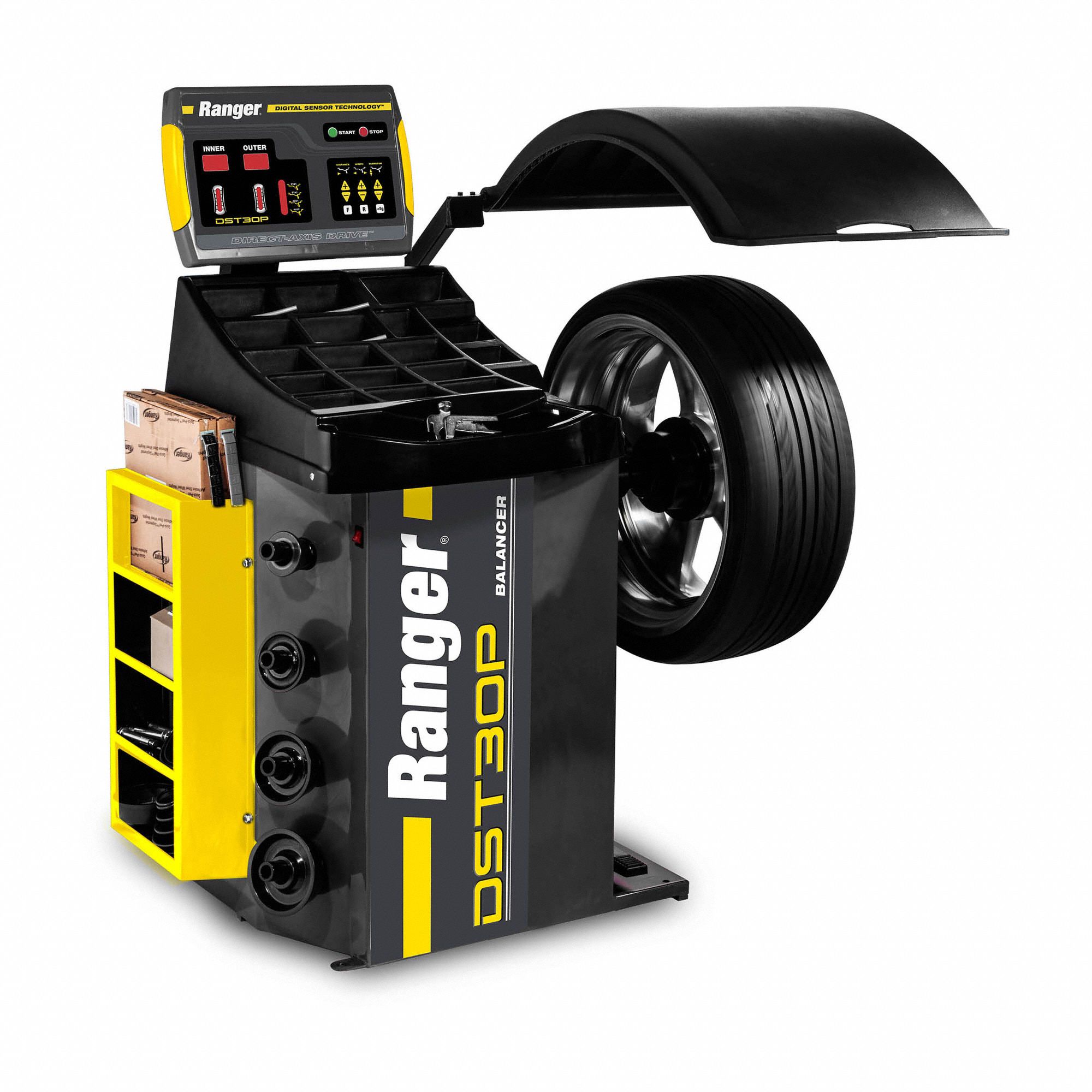 BENDPAK, LED, Single-Phase Phase, Tire and Wheel Balancer - 846FT8 ...
