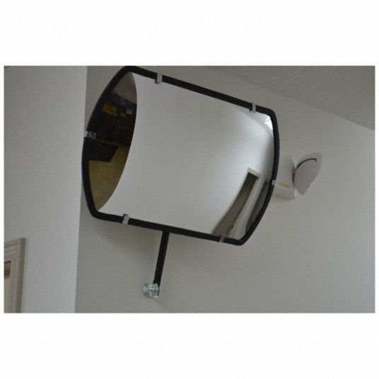 Rectangular, Acrylic, Convex Security Mirror - 797ZW8