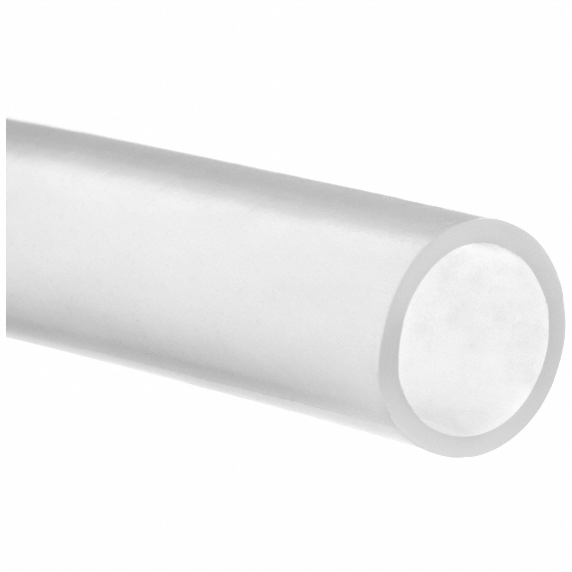 TUBING, CLEAR, 3/8 IN INSIDE DIA, 1/2 IN OUTSIDE DIA, 50 FT, 45D, POLYETHYLENE
