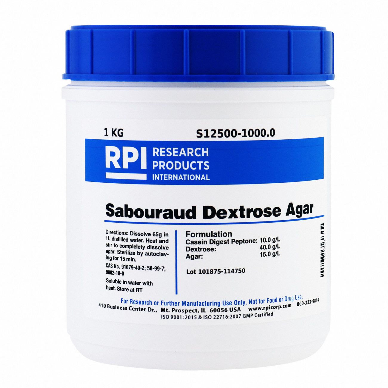 Sabouraud Dextrose Agar, 1kg
