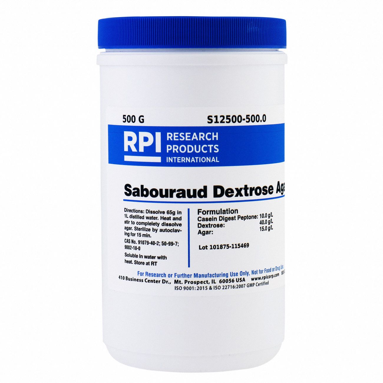 Sabouraud Dextrose Agar, 500g