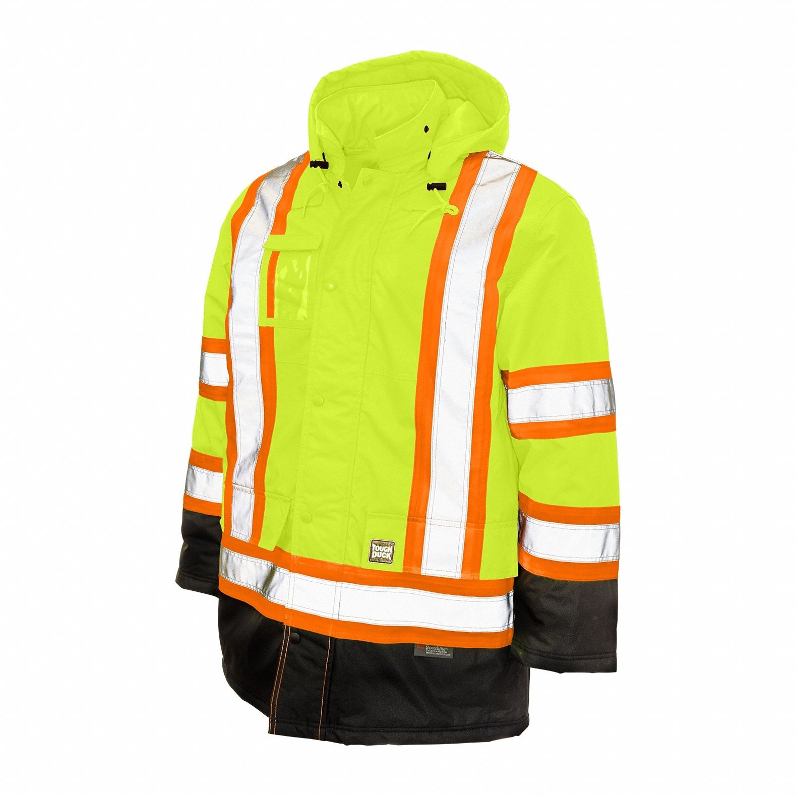 High Visibility Jacket, 2XL, Yellow/Green