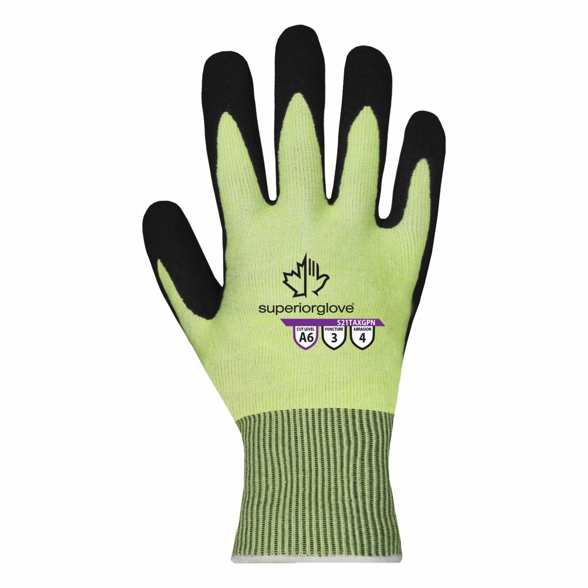 SUPERIOR GLOVE, L ( 9 ), ANSI Cut Level A6, Knit Gloves - 831CA5