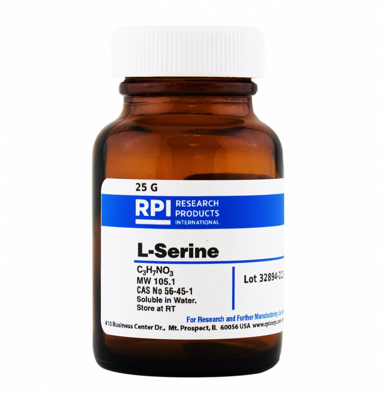 L-Serine, 25g