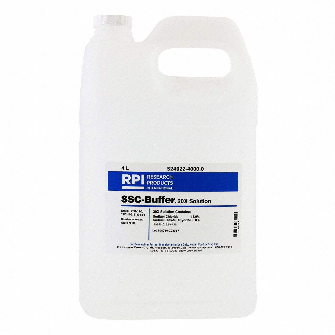 SSC Buffer 20x Solution, 4L