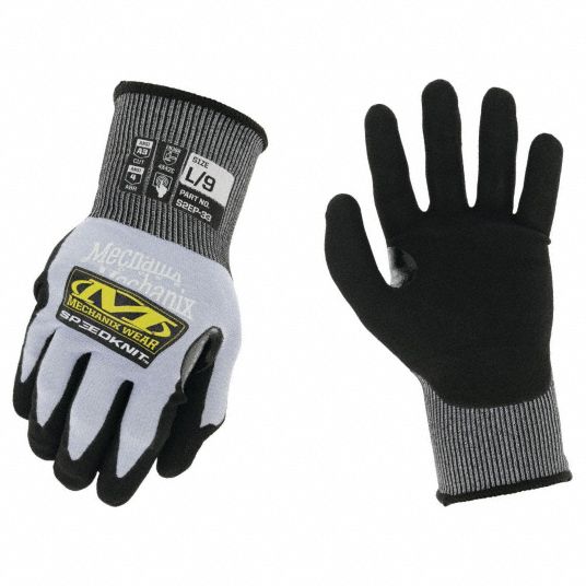 MECHANIX WEAR, L ( 9 ), ANSI Cut Level A3, SpeedKnit(TM) S2EP33 ...